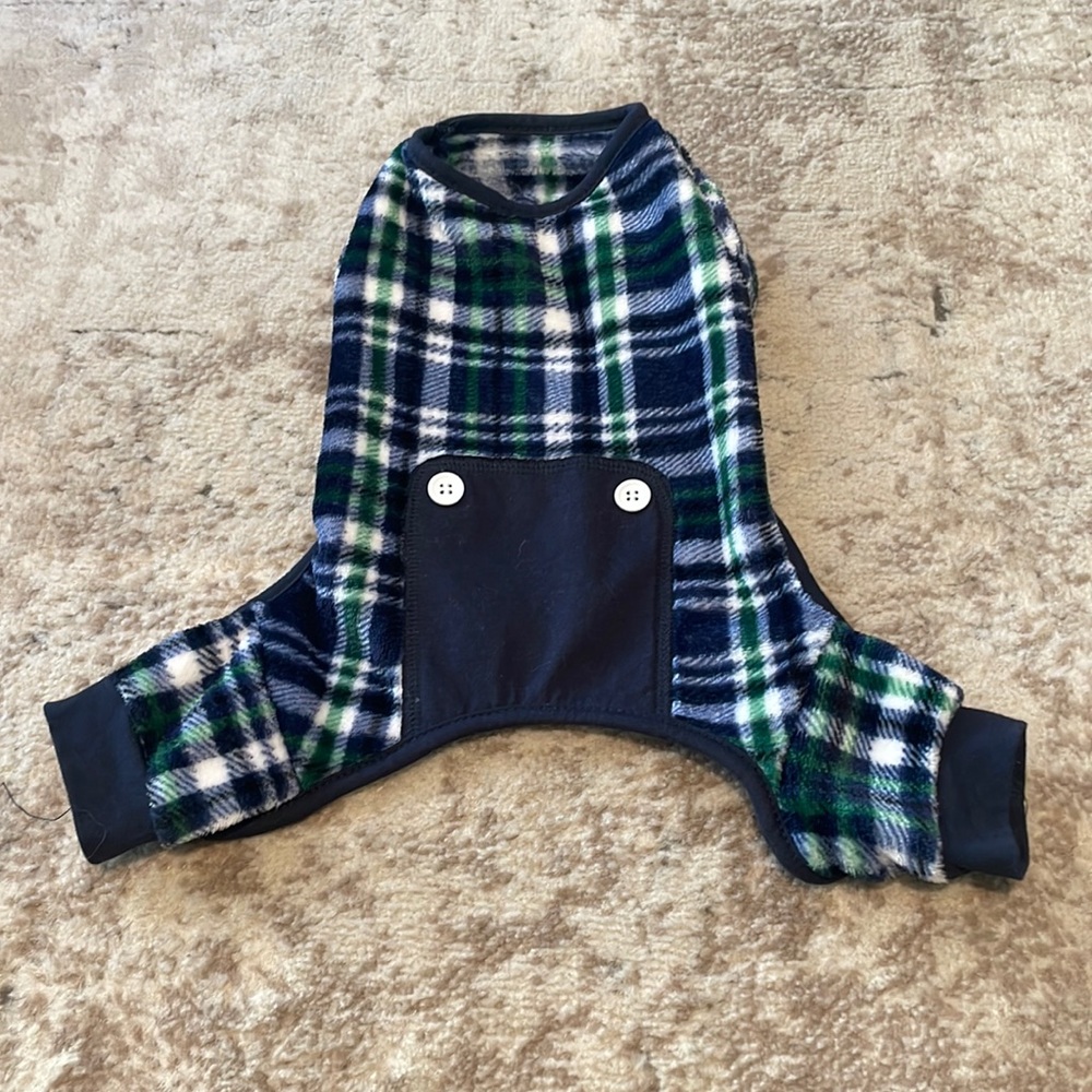 Plaid Dog Pajamas